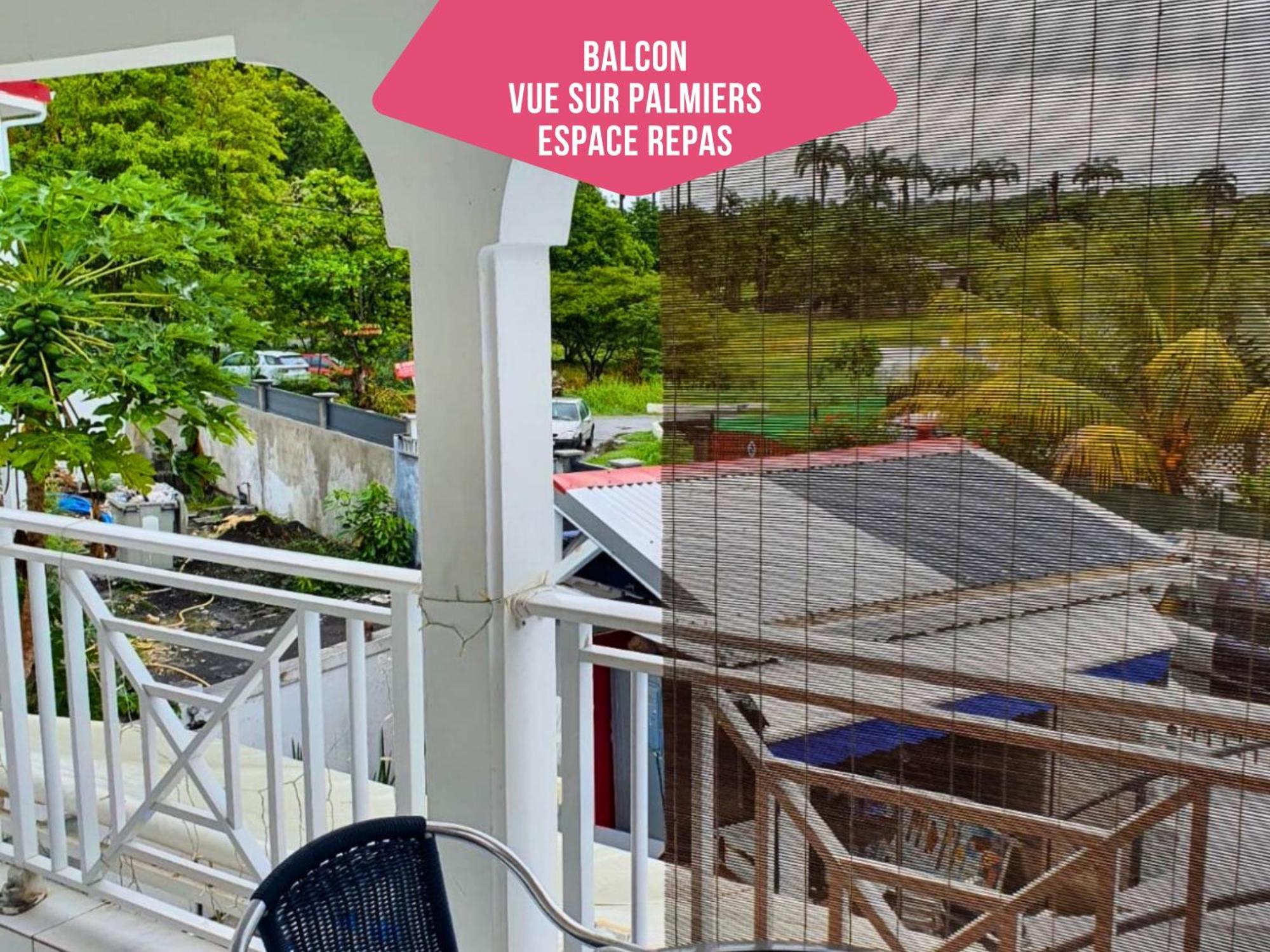 Le Sable Bleu - Evasion Tropicale A Sainte-Anne - Plage 5Min - Piscine - Parking - Logement Climatise - Vue Sur Les Palmiers - Parfait Pour Sejours En Famille Ou Entre Amis Dış mekan fotoğraf